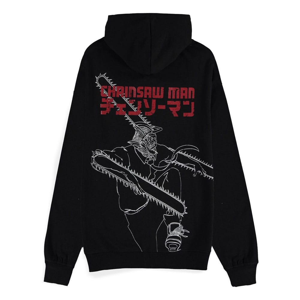 Chainsaw Man Kapuzenpullover mit Reißverschluß Chainsaw Devil