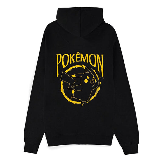 Pokémon Kapuzenpullover mit Reißverschluß Pikachu Thunderstrike   Größe S