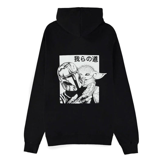 Star Wars The Mandalorian Kapuzenpullover mit Reißverschluß Grogu Größe S