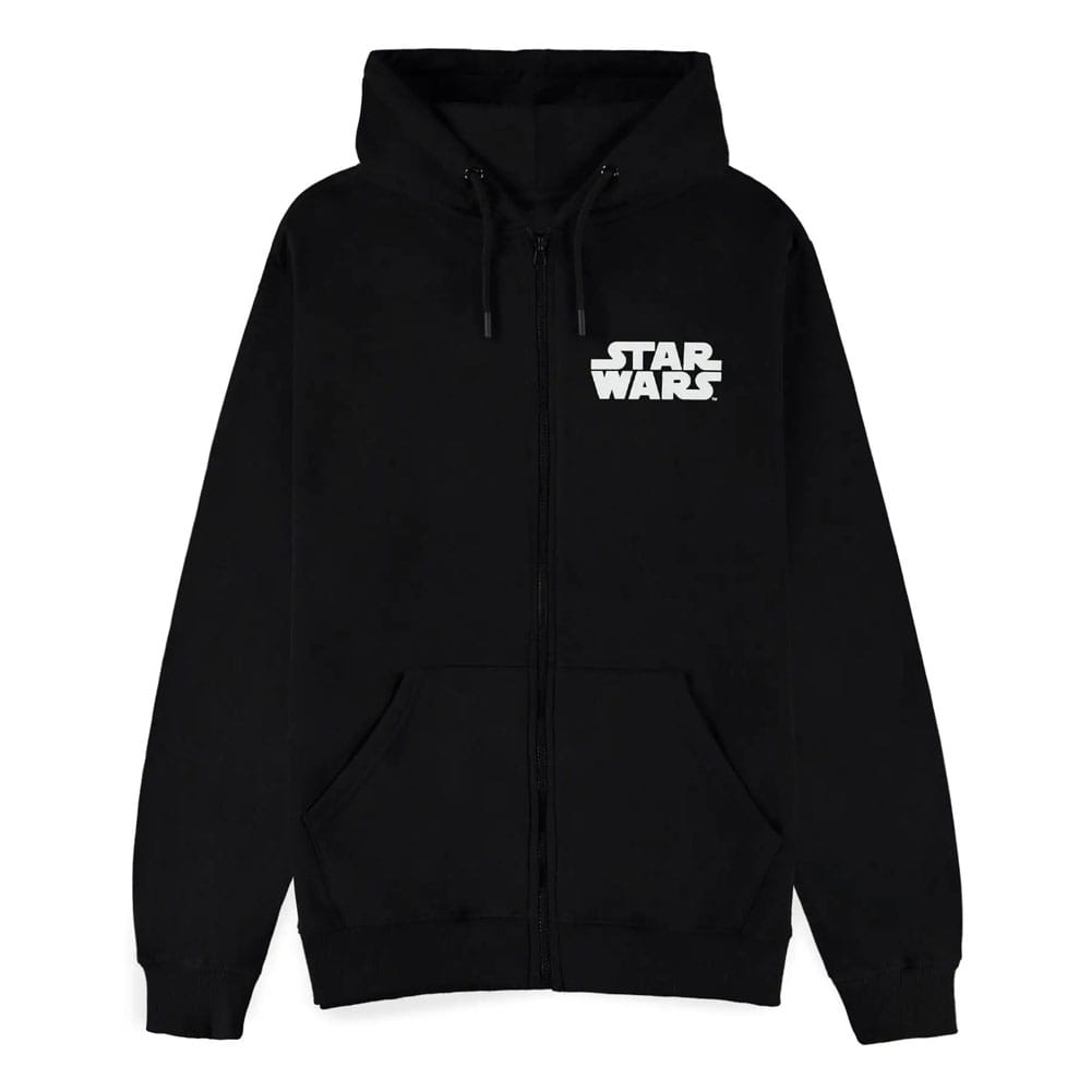 Star Wars The Mandalorian Kapuzenpullover mit Reißverschluß Grogu Größe XL