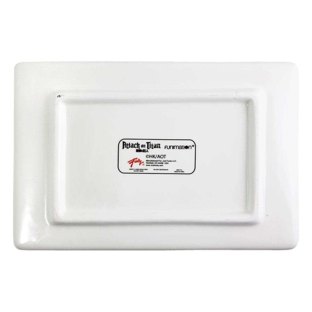 Attack on Titan Keramik Sushi Set mit Essstäbchen