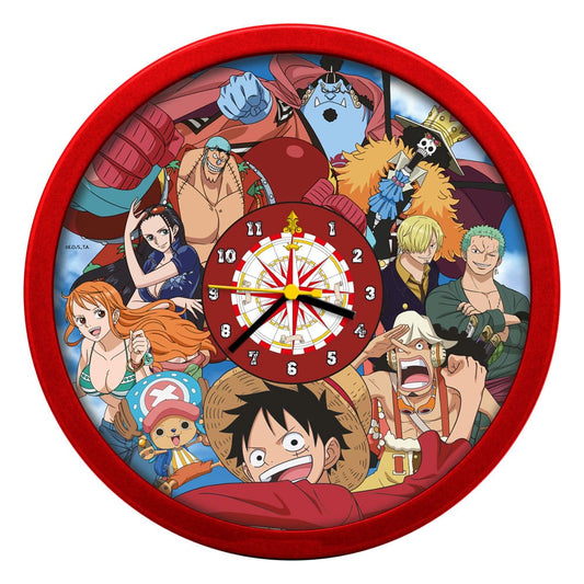 One Piece Wanduhr
