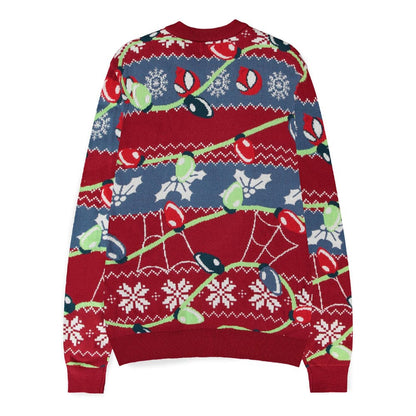 Spider-Man Pullover Swing into the Holidays (Christmas Jumper)