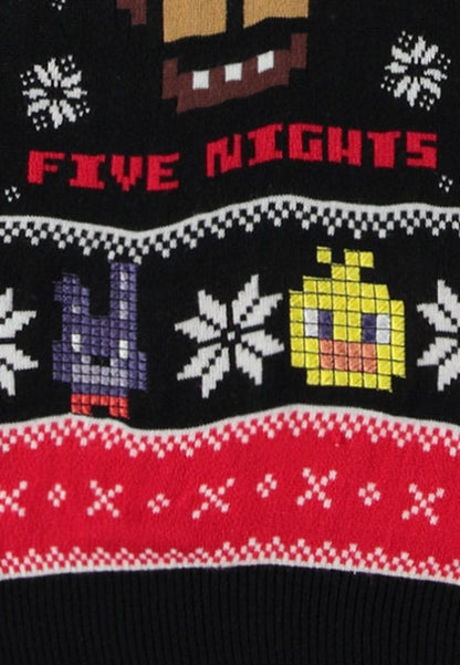 Five Nights at Freddy's Pullover Survived Five Nights (Christmas Jumper) Größe S
