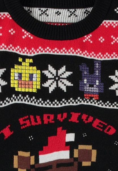 Five Nights at Freddy's Pullover Survived Five Nights (Christmas Jumper) Größe L