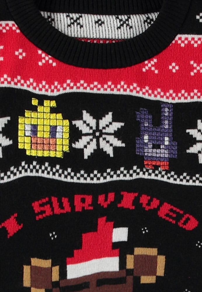 Five Nights at Freddy's Pullover Survived Five Nights (Christmas Jumper) Größe M