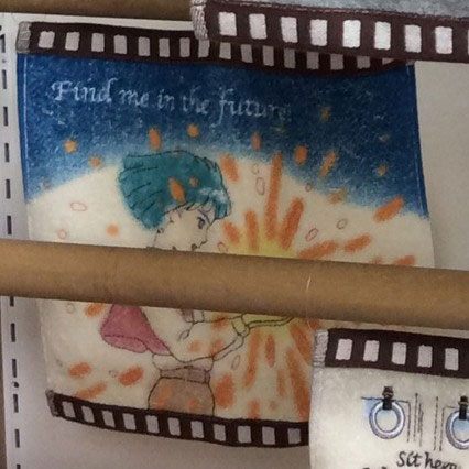 Das wandelnde Schloss Mini-Handtuch Hauru