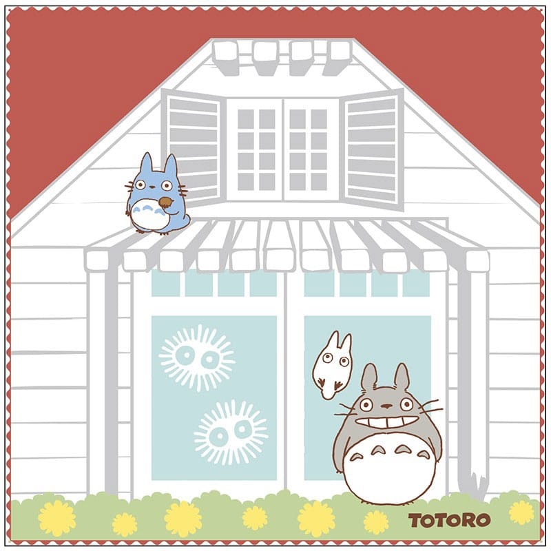 Studio Ghibli Mini-Handtuch Mein Nachbar Totoro Satsuki & Mei's House 25 x 25 cm