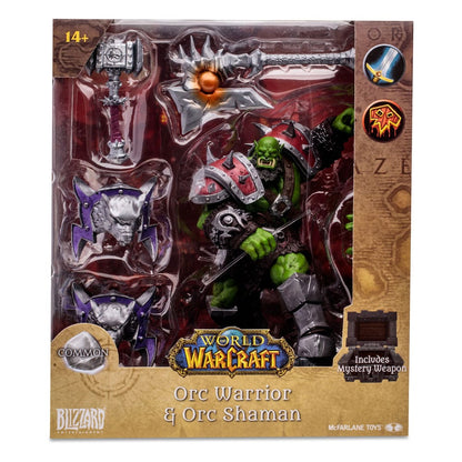World of Warcraft Actionfigur Orc: Shaman / Warrior 15 cm