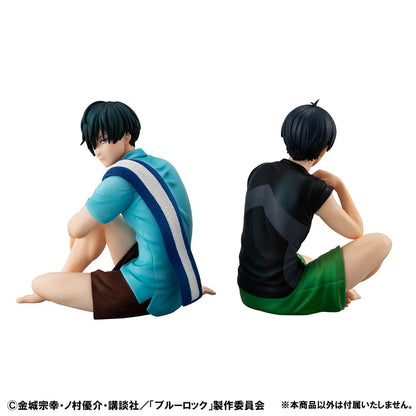Blue Lock G.E.M. Serie PVC Statue Rin Itoshi Palm Size 9 cm