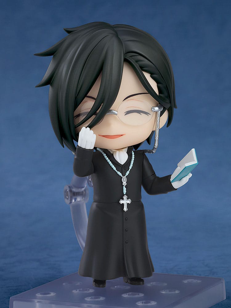 Black Butler: Boarding School Arc Nendoroid Actionfigur Sebastian Michaelis: Sapphire Owl Ver. 10 cm