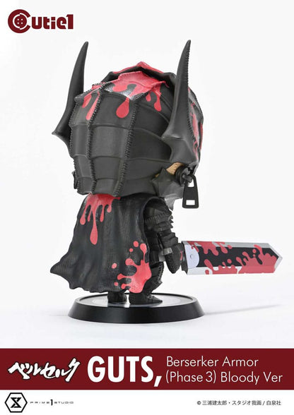 Berserk Cutie1 PVC Figur Guts Berserker Armor (Phase 3) Bloody Ver. 12 cm