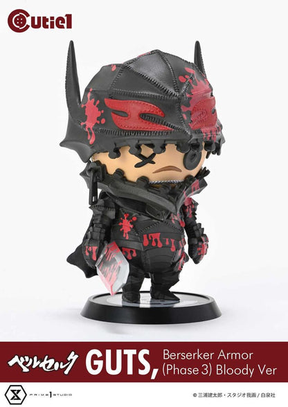 Berserk Cutie1 PVC Figur Guts Berserker Armor (Phase 3) Bloody Ver. 12 cm