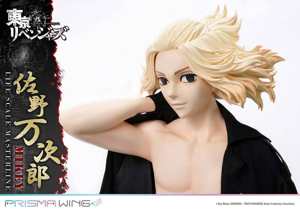 Tokyo Revengers Life Scale Masterline Series Statue Manjiro Sano 169 cm