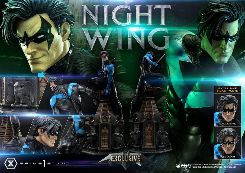 Batman Hush Statuen Nightwing & Nightwing Exclusive Bonus 87 cm Sortiment (3)