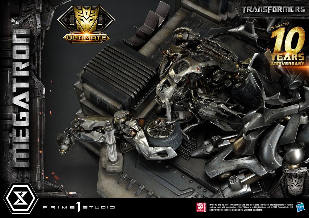 Transformers Museum Masterline Statue Megatron Ultimate Bonus Version 84 cm