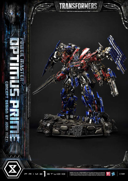 Transformers Museum Masterline Statue Powermaster Optimus Prime Concept by Josh Nizzi Ultimate Version 99 cm