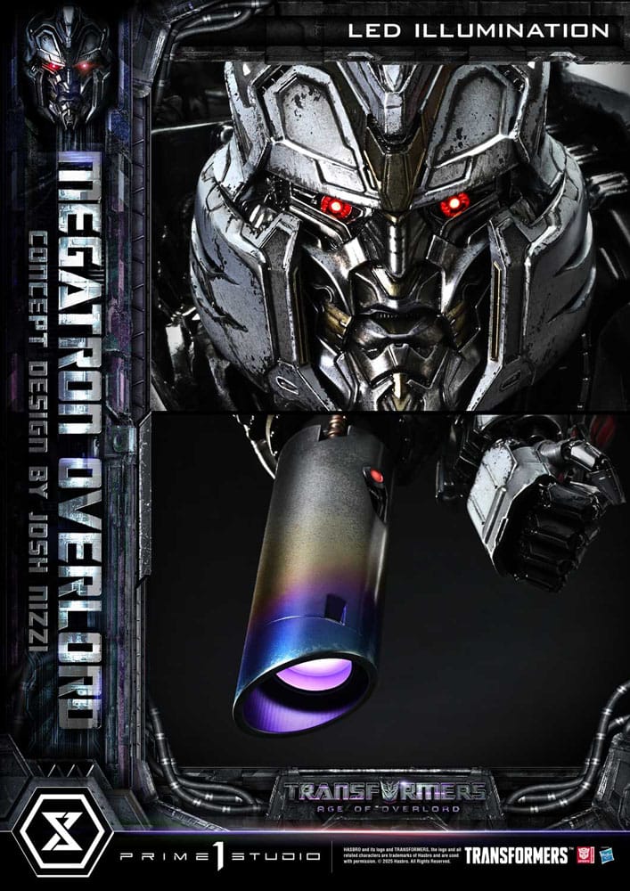 Transformers Generations I Museum Masterline Statue Megatron Overlord (Design by Josh Nizzi) Bonus Version 89 cm
