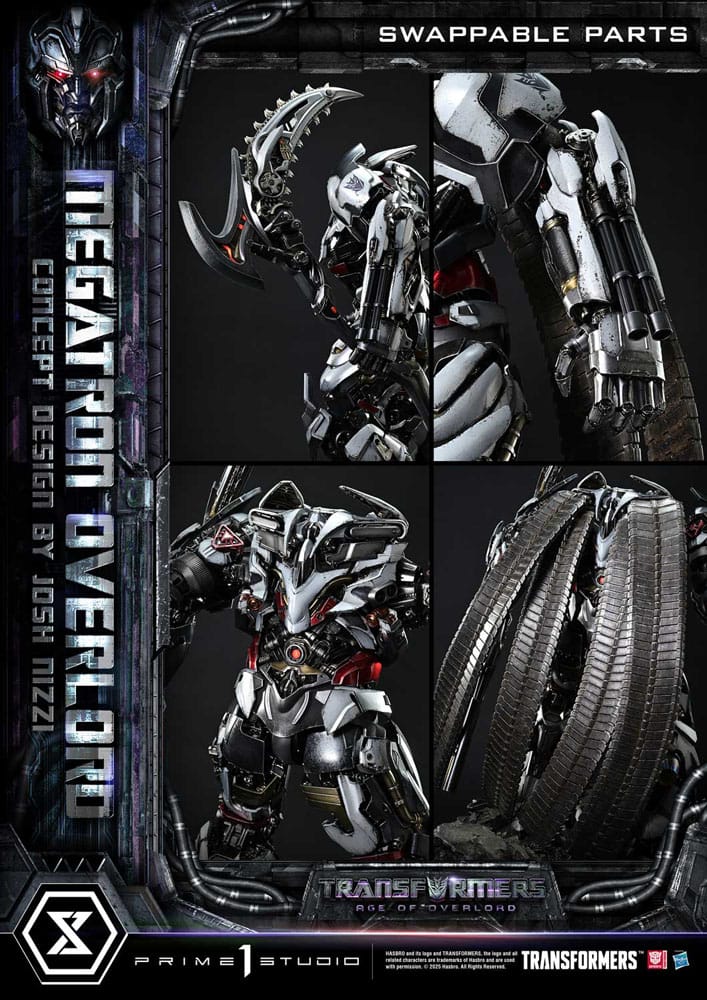 Transformers Generations I Museum Masterline Statue Megatron Overlord (Design by Josh Nizzi) 89 cm