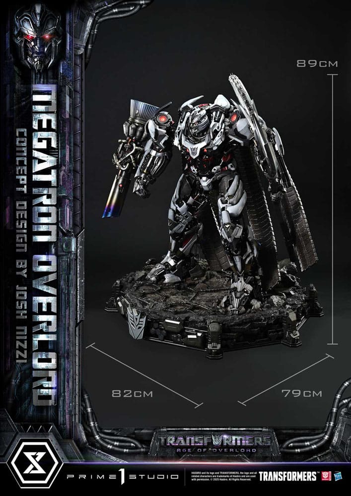 Transformers Generations I Museum Masterline Statue Megatron Overlord (Design by Josh Nizzi) 89 cm