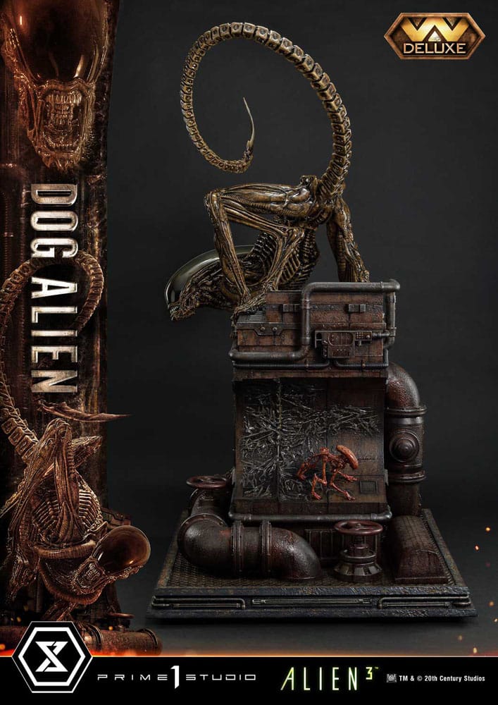 Alien 3 Museum Masterline Series Statue 1/3 Dog Alien XL Deluxe Version 114 cm