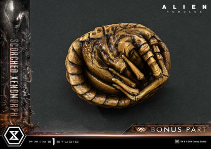 Alien: Romulus Museum Masterline XL Statue 1/3 Scorched Xenomorph Deluxe Bonus Version 98 cm