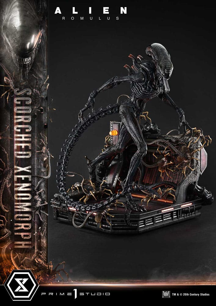 Alien: Romulus Museum Masterline XL Statue 1/3 Scorched Xenomorph 98 cm