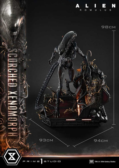 Alien: Romulus Museum Masterline XL Statue 1/3 Scorched Xenomorph 98 cm