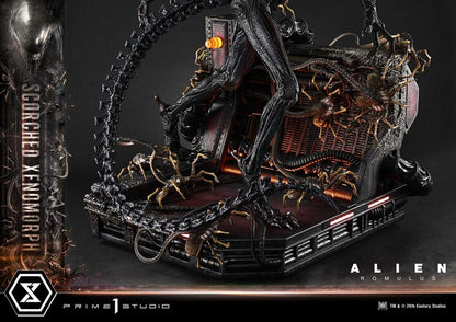 Alien: Romulus Museum Masterline XL Statue 1/3 Scorched Xenomorph Deluxe Version 98 cm