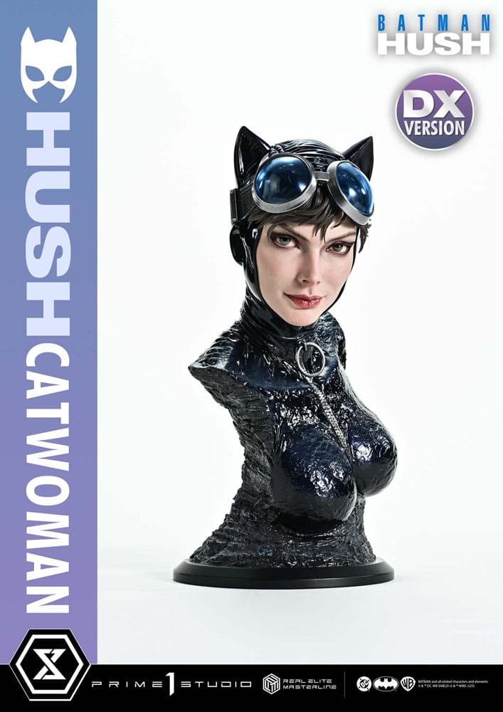 Batman: Hush (Comics) Real Elite Masterline Series Statue 1/3 Catwoman Deluxe Bonus Version 65 cm