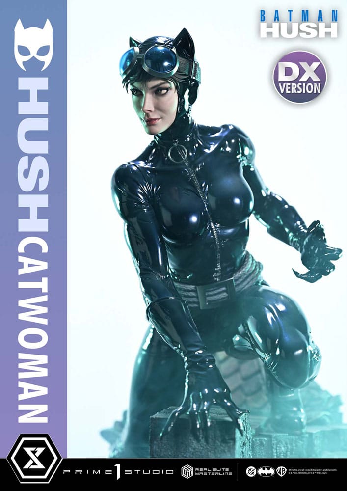 Batman: Hush (Comics) Real Elite Masterline Series Statue 1/3 Catwoman Deluxe Bonus Version 65 cm