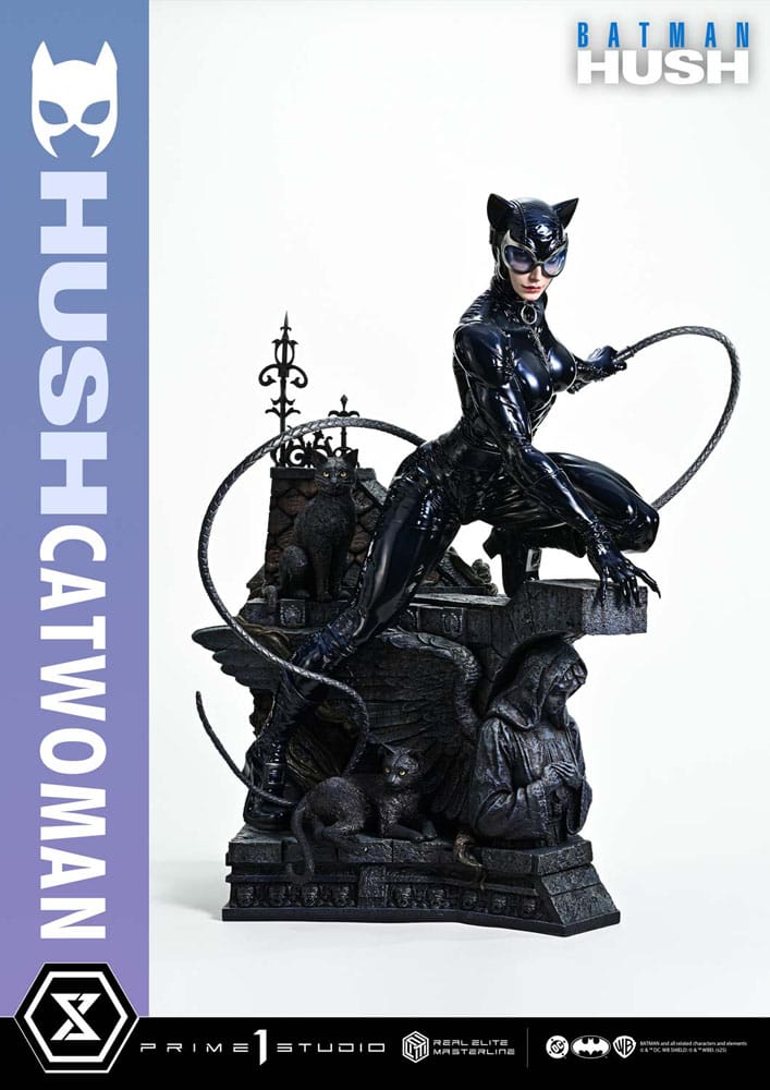 Batman: Hush (Comics) Real Elite Masterline Series Statue 1/3 Catwoman Deluxe Version 65 cm
