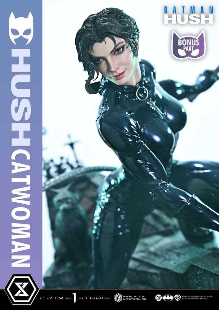 Batman: Hush (Comics) Real Elite Masterline Series Statue 1/3 Catwoman Deluxe Bonus Version 65 cm