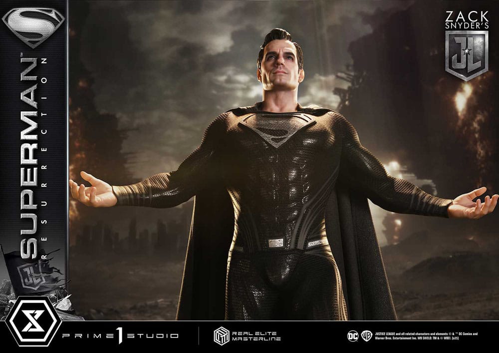 Zack Snyder's Justice League Real Elite Masterline Series Statue 1/3 Superman Resurrection 95 cm