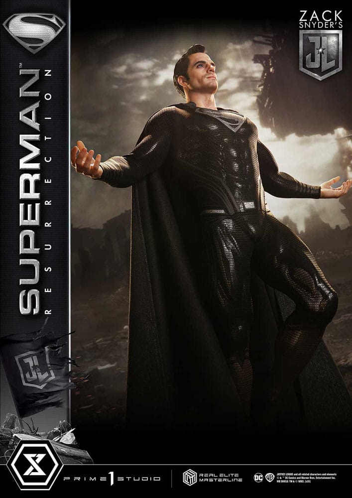 Zack Snyder's Justice League Real Elite Masterline Series Statue 1/3 Superman Resurrection 95 cm