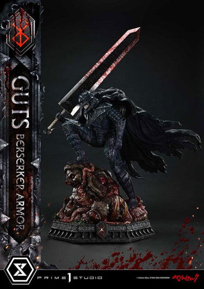 Berserk Ultimate Premium Masterline Series Statue 1/4 Guts, Berserker Armor Grunbeld vs. Guts Deluxe Bonus Version 94 cm
