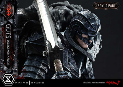 Berserk Ultimate Premium Masterline Series Statue 1/4 Guts, Berserker Armor Grunbeld vs. Guts Deluxe Bonus Version 94 cm