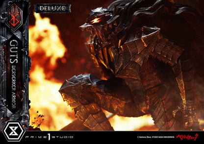 Berserk Ultimate Premium Masterline Series Statue 1/4 Guts, Berserker Armor Grunbeld vs. Guts Deluxe Bonus Version 94 cm