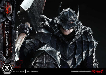 Berserk Ultimate Premium Masterline Series Statue 1/4 Guts, Berserker Armor Grunbeld vs. Guts 94 cm