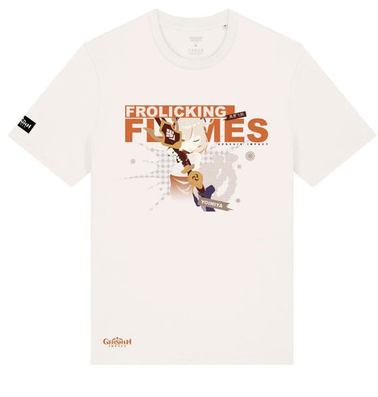 Genshin Impact T-Shirt Yoimiya Frolicking Flames Größe L