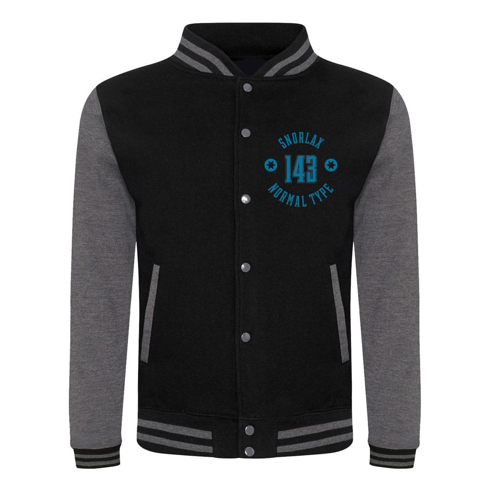Pokemon Varsity Sweatjacke Collegiate Snorlax Größe L