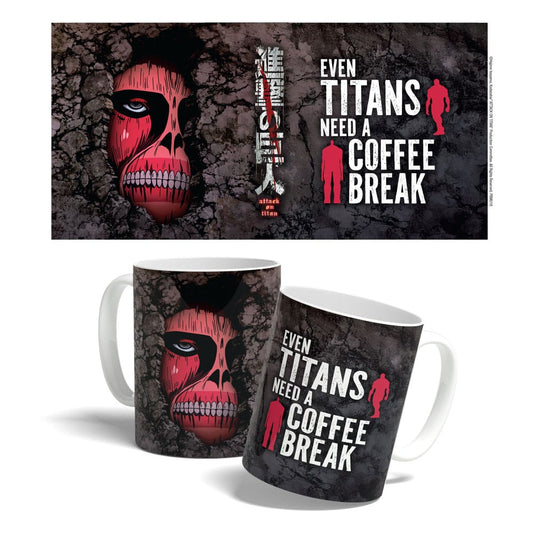 Attack on Titan Tasse Titan Coffee Break Time 325 ml
