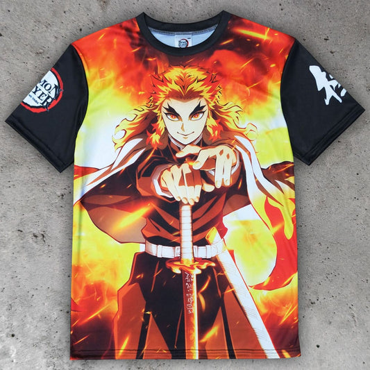 Demon Slayer: Kimetsu no Yaiba T-Shirt Kyojuro Rengoku  Größe M