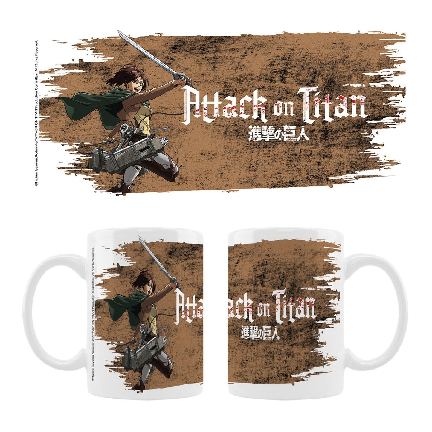 Attack on Titan Keramiktasse Hange