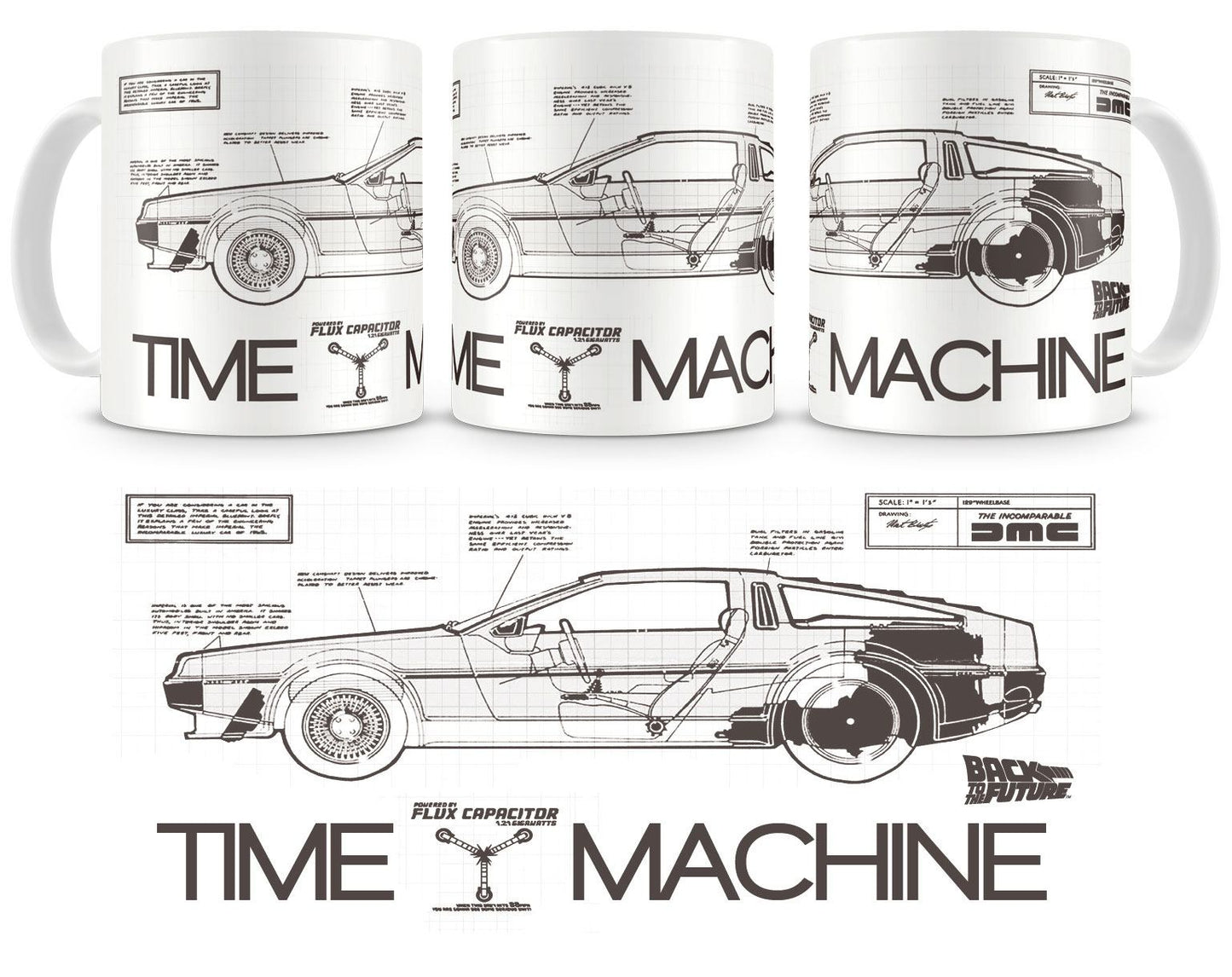 Zurück in die Zukunft Tasse Time Machine