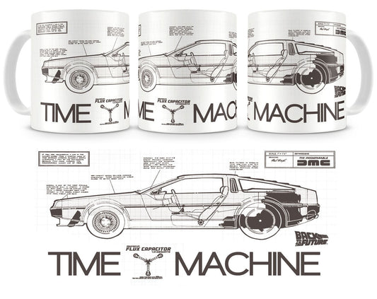 Zurück in die Zukunft Tasse Time Machine