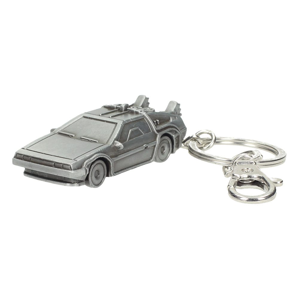 Zurück in die Zukunft Metall-Schlüsselanhänger DeLorean 7 cm