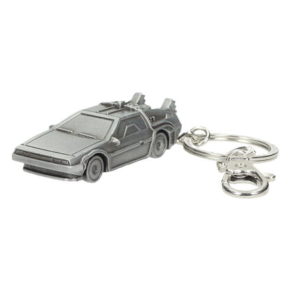 Zurück in die Zukunft Metall-Schlüsselanhänger DeLorean 7 cm