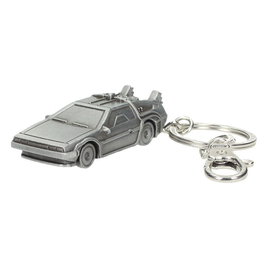 Zurück in die Zukunft Metall-Schlüsselanhänger DeLorean 7 cm
