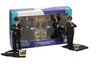 Blues Brothers Movie Icons Statuen Doppelpack Jake & Elwood 18 cm
